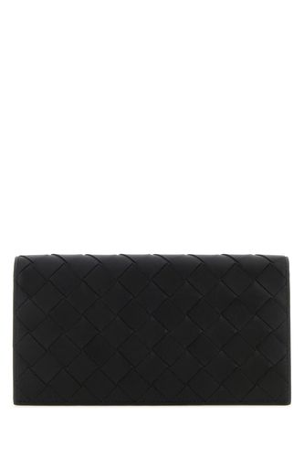 Bottega Veneta Black Leather Wallet - Bottega Veneta - Modalova