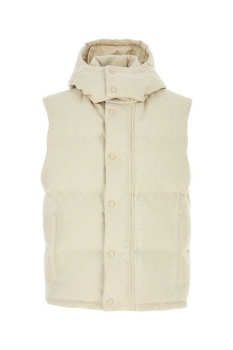 Ivory Cotton Blend Down Jacket - Gucci - Modalova