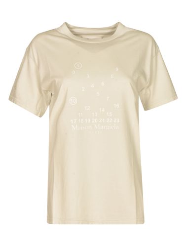 Logo Print Regular T-shirt - Maison Margiela - Modalova