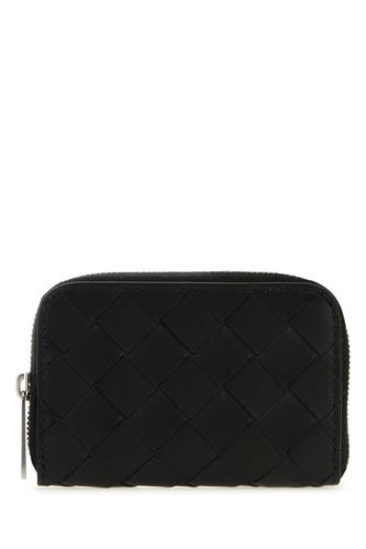 Bottega Veneta Black Leather Wallet - Bottega Veneta - Modalova