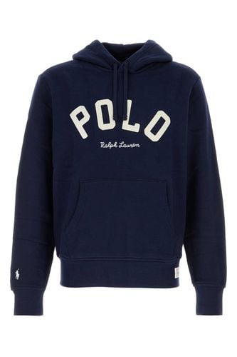 Navy Blue Cotton Blend Sweatshirt - Polo Ralph Lauren - Modalova