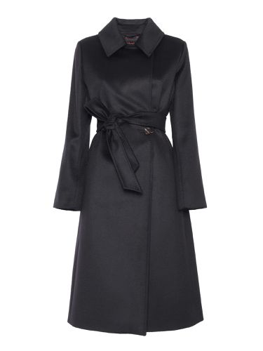 Max Mara Studio Bcollag Black Coat - Max Mara Studio - Modalova