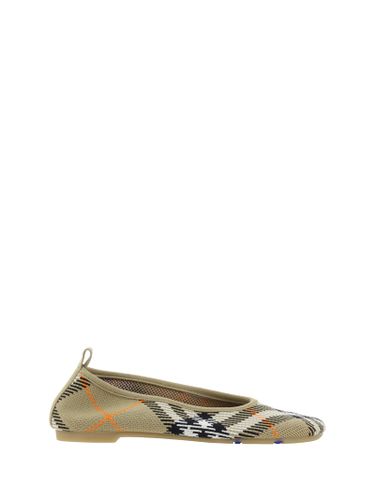 Burberry Check Baby Ballerinas - Burberry - Modalova