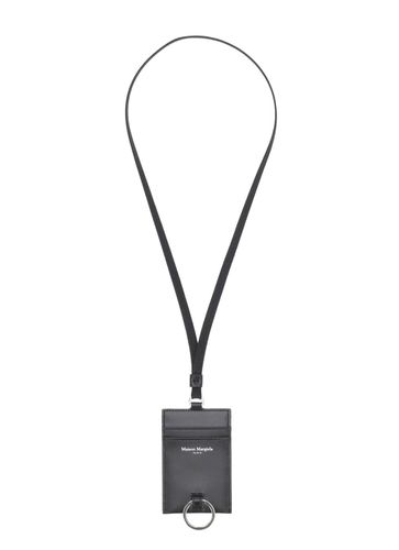 Maison Margiela Black Leather Tag - Maison Margiela - Modalova