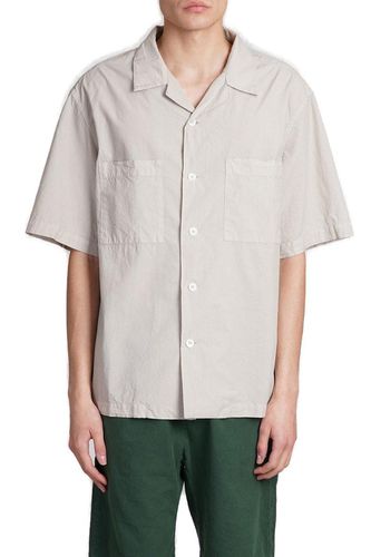 Camp-collar Short-sleeved Shirt - Barena - Modalova