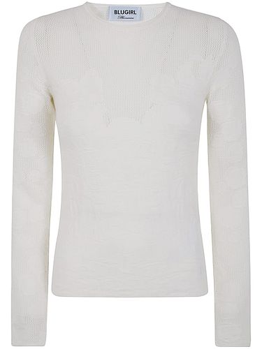 Blugirl Round Neck Sweater - Blugirl - Modalova