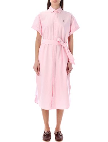 Belted Oxford Shirtdress - Polo Ralph Lauren - Modalova