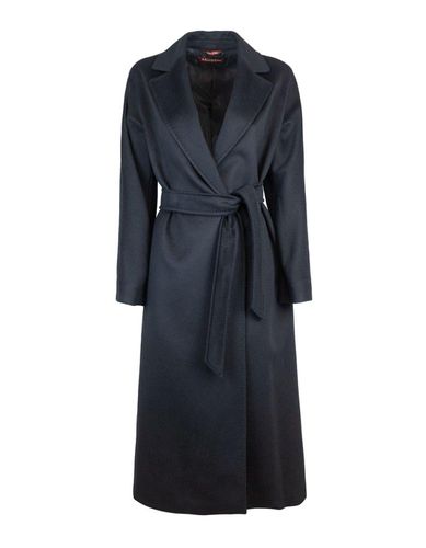 Max Mara Studio Long Coat With Belt - Max Mara Studio - Modalova