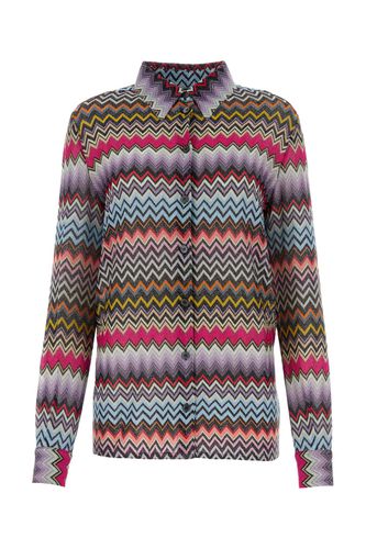 Embroidered Viscose Blend Shirt - Missoni - Modalova