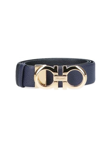 Ferragamo gancini Reversible Belt - Ferragamo - Modalova