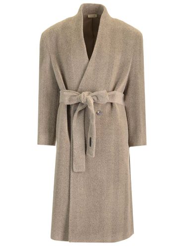 Lapelless Oversized Coat - Fear of God - Modalova