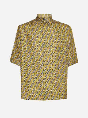 Fendi Ff Labyrinth Silk Shirt - Fendi - Modalova