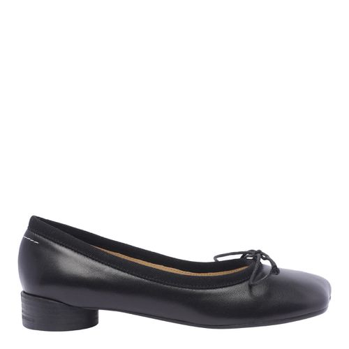 Bow Detailed Ballet Flats - MM6 Maison Margiela - Modalova