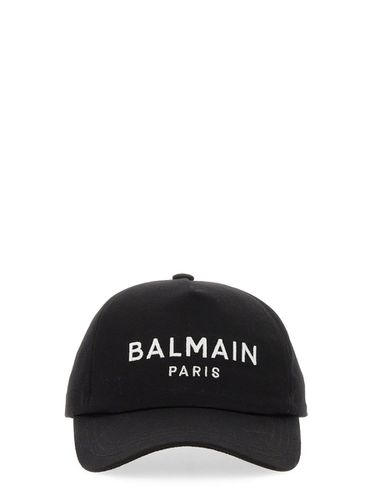 Balmain Baseball Hat With Logo - Balmain - Modalova