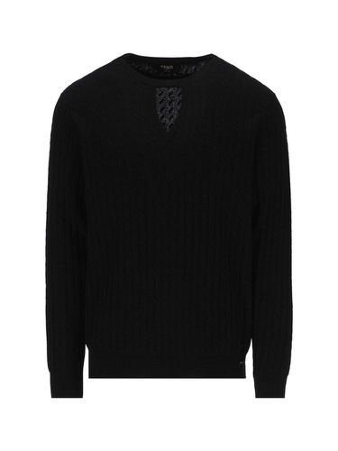 Fendi Cut-out Knitted Jumper - Fendi - Modalova