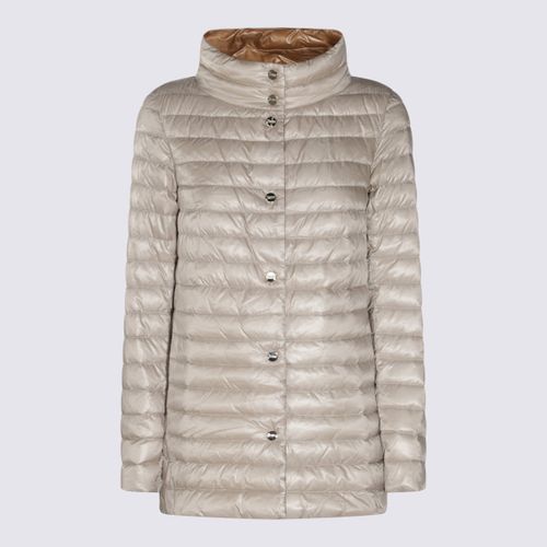 Beige Down Jacket Herno - Herno - Modalova