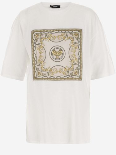 La Coupe Des Dieux Cotton T-shirt - Versace - Modalova