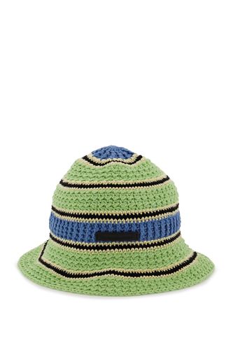 Striped Crochet Hat - Stella McCartney - Modalova