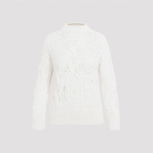 Virgin Wool Pullover - Ermanno Scervino - Modalova