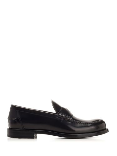 Givenchy Brushed Leather Loafers - Givenchy - Modalova