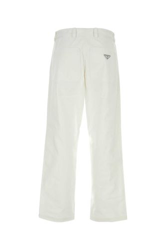 Prada White Denim Jeans - Prada - Modalova
