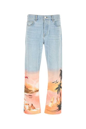 AMIRI Light-blue Denim Jeans - AMIRI - Modalova