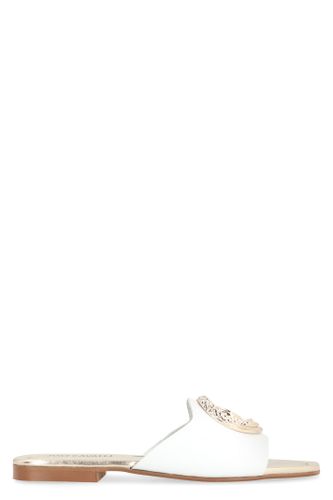Just Cavalli Leather Slides - Just Cavalli - Modalova