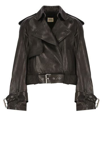 Khaite The Hammond Leather Jacket - Khaite - Modalova