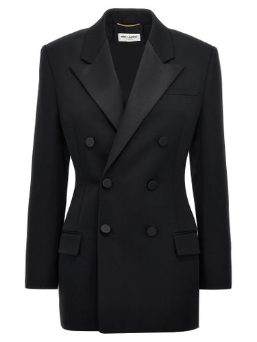 Saint Laurent Tuxedo Blazer - Saint Laurent - Modalova