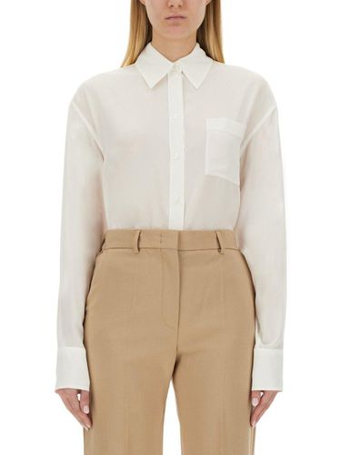 SportMax Buttoned Curved Hem Shirt - SportMax - Modalova