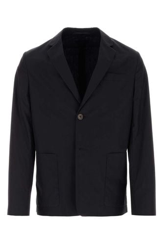 Prada Midnight Blue Cotton Blazer - Prada - Modalova