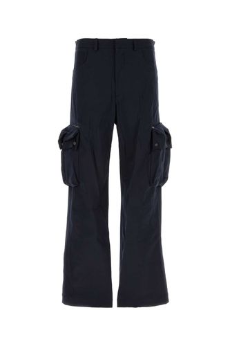 Midnight Blue Stretch Cotton Cargo Pant - Botter - Modalova