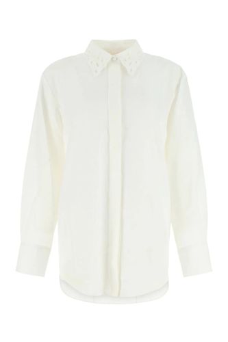 Chloé Ivory Linen Oversize Shirt - Chloé - Modalova