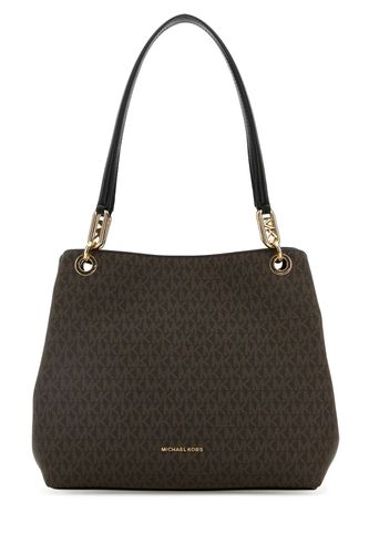 Printed Canvas Large Kensington Shopping Bag - Michael Kors - Modalova