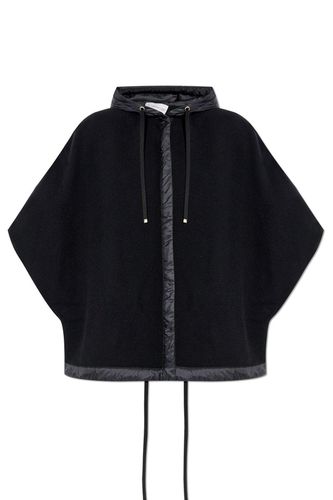 Moncler Hooded Down Poncho - Moncler - Modalova