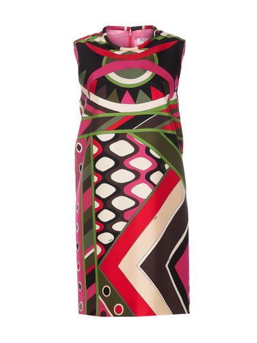 Pucci Vivara Print Silk Twill Dress - Pucci - Modalova