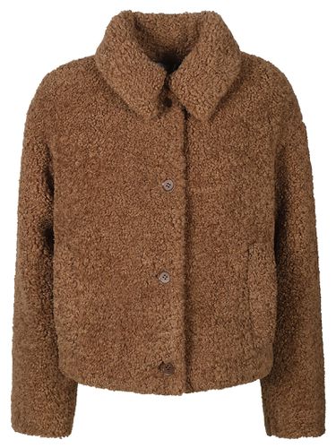 Cropped Three-buttoned Knitted Jacket - Aspesi - Modalova