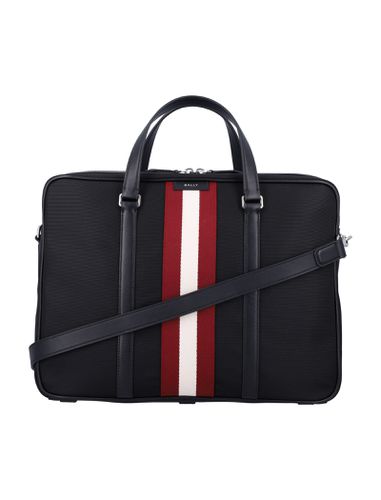 Bally Code Briefcase Bag - Bally - Modalova