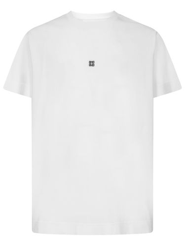 T-shirt With Embroidered Logo - Givenchy - Modalova