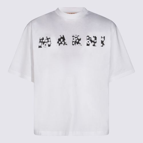 Marni White Cotton T-shirt - Marni - Modalova