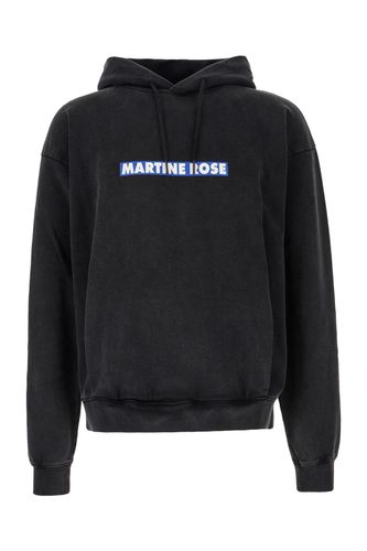 Charcoal Cotton Oversize Sweatshirt - Martine Rose - Modalova