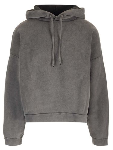 Logo Patch Drawstring Hoodie - Acne Studios - Modalova