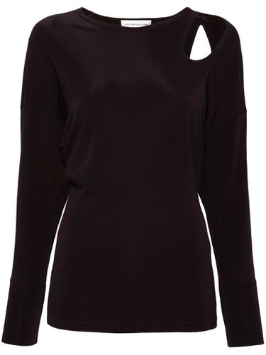 Twist Detail Jersey Top - Victoria Beckham - Modalova