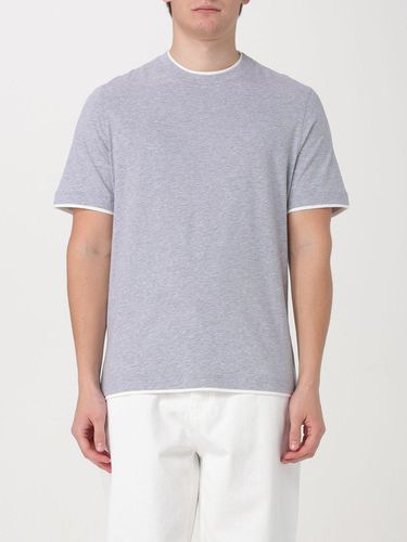 Layered-effect Crewneck T-shirt - Brunello Cucinelli - Modalova