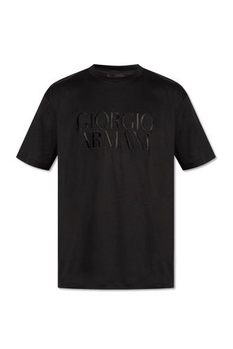 Giorgio Armani T-shirt With Logo - Giorgio Armani - Modalova