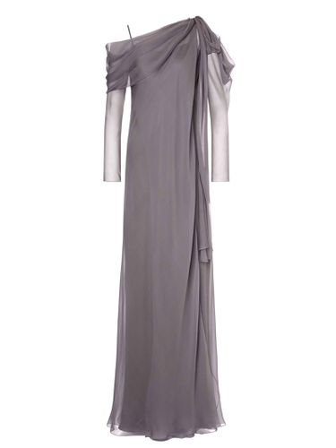 Chiffon Maxi Dress - Alberta Ferretti - Modalova