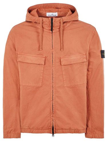 Logo Patch Hooded Drawstring Jacket - Stone Island - Modalova