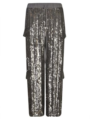 Parosh Sequined Cargo Trousers - Parosh - Modalova