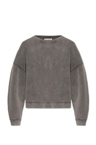 Logo Patch Crewneck Sweatshirt - Acne Studios - Modalova