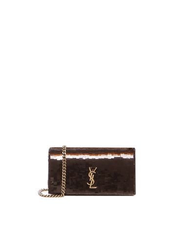 Mini Kate Shoulder Bag With Sequins - Saint Laurent - Modalova